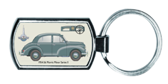 Morris Minor 4dr saloon Series II 1954-56 Keyring 4